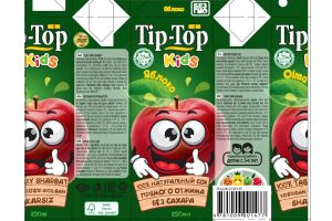 Яблочный натуралный сок Tip-Top Kids 0.250 л