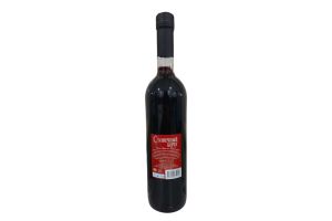 Вино виноградное натуральное сухое красное Cолнечный берег 11.5% 0.75 л.