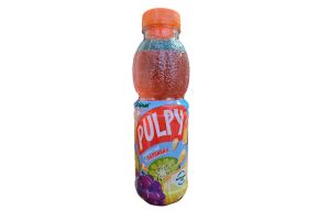 Pulpy Напиток сокосодержащий из смеси фруктов с мякотью апельсина (Тропический) 0.45л