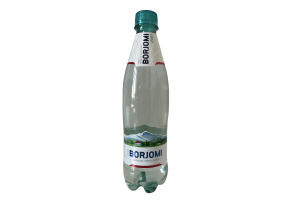 Вода минеральная газированная BORJOMI в ПET-бутылках емкостью 0.5 л