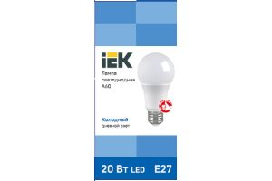 Лампа светодиодная IEK А60-20-6500К-Е27