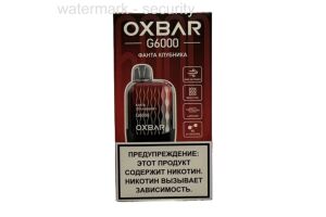 Электронная сигарета OXBAR G6000 FANTA STRAWBERRY 2mg 16мл