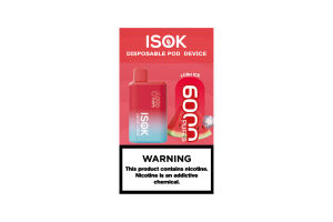 Электронные Сигареты ISOK ISBAR 6000 puffs Lush Ice
