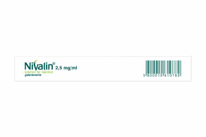 НИВАЛИН Раствор для инъекций 2.5 мг/мл 1мл №10