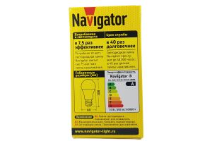 Лампа светодиодная (LED) диммируемая Navigator NLL-A60-10-230-4K-E27-DIMM