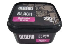 Табак для кальяна SEBERO Black "Bubble gum" 200 гр