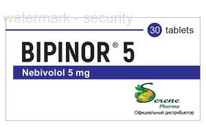 БИПИНОР 5 Таблетки покрытые пленочной оболочкой 5 мг №30