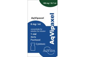 АкВипаксел концентрат для приготовления раствора для инфузий 6 мг/мл 16,7 мл №1