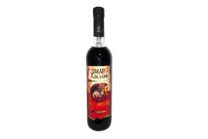 Вино виноградное натуральное сухое красное Омар Хайям  10% 0.75л