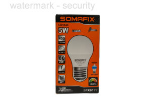 Светодиодная лампа LED SOMAFIX Bulb 5W 6500K  SFX6177
