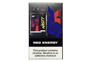 Электронная сигарета Nasty 5K CRYSTAL Red Energy 13ml 50mg