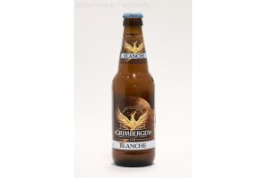 Напиток изготовленный на основе пива "Grimbergen Blanche" (Гримберген Бланш) 6.0%, бутылка 0.33л