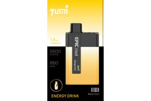 Электронная сигарета YUMI EPICMOD 5500 Energy Drink 14 мл 50 мг