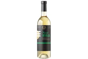 Вино виноградное натуральное полусладкое белое Norma 11.5% 0.75 л.