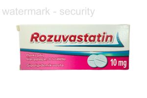 Розувастатин таблетки, покрытые плёночной оболочкой 10 мг №30