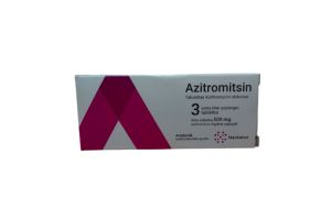Азитромицин таблетки, покрытые оболочкой 500мг №3