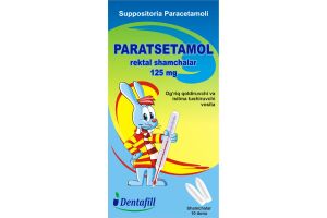 Парацетамол суппозитории ректальные 125 мг №10