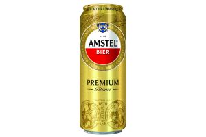 Пиво Amstel ж/б 4.8% 0.45 л
