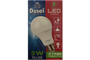 Лампа светодиодная DUSEL D55-5 5W E27 6500K