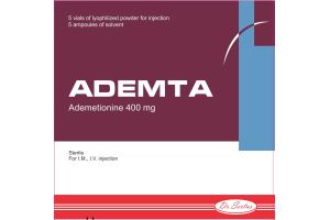 Адемта лиофилизированный порошок для приготовления раствора для инъекций 400 мг №5