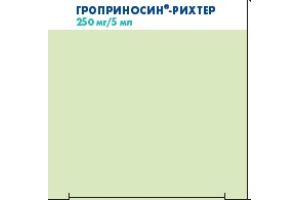 ГРОПРИНОСИН - РИХТЕР сироп 250мг/5мл 150мл №1