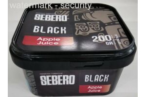 Табак для кальяна SEBERO Black "Apple Juice" 200 гр