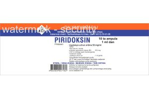 Пиридоксин раствор для инъекций 50 мг/мл 1 мл № 10