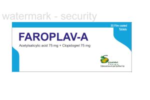 ФАРОПЛАВ-А Таблетки покрытые пленочной оболочкой 75 мг + 75 мг №30