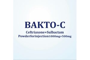 БАКТО-С порошок для приготовления раствора для инъекций 1000мг +500мг №1