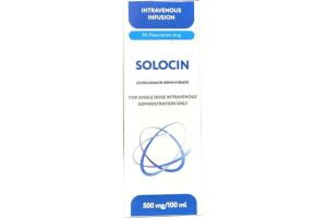 Солоцин раствор для внутривенного применения 500 мг/100 мл №1