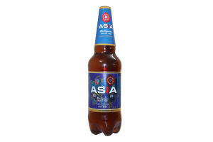 Пиво светлое фильтрованное ASIA STANDARD 4% 1.25л