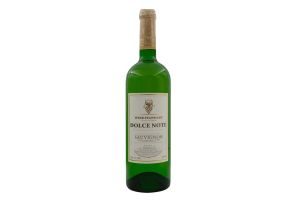 Вино виноградное натуральное белое полусладкое DOLCE NOTE SAUVUGNON 11-12% 0.75л