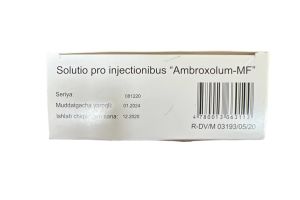 Амброксол-MF раствор для инъекций 15 мг/2мл №10