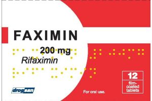 ФАКСИМИН Tаблетки покрытые пленочной оболочкой 200 мг №12