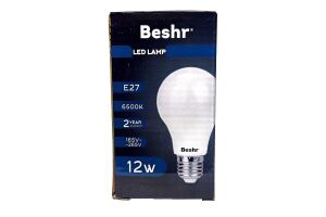 Лампа светодиодная Beshr WHITE 6500K BBL12-A60/265 E27 12W