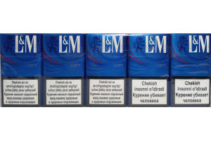 Сигареты с фильтром L&M LOFT BLUE