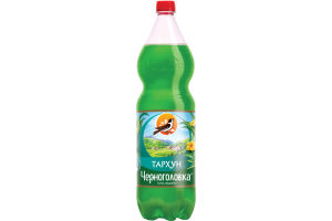 Напиток безалкогольный сильно газированный со вкусом Тархуна "Черноголовка" 1.5л