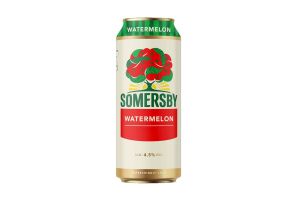 Сидр Somersby Watermelon 4.5% 0.5л.